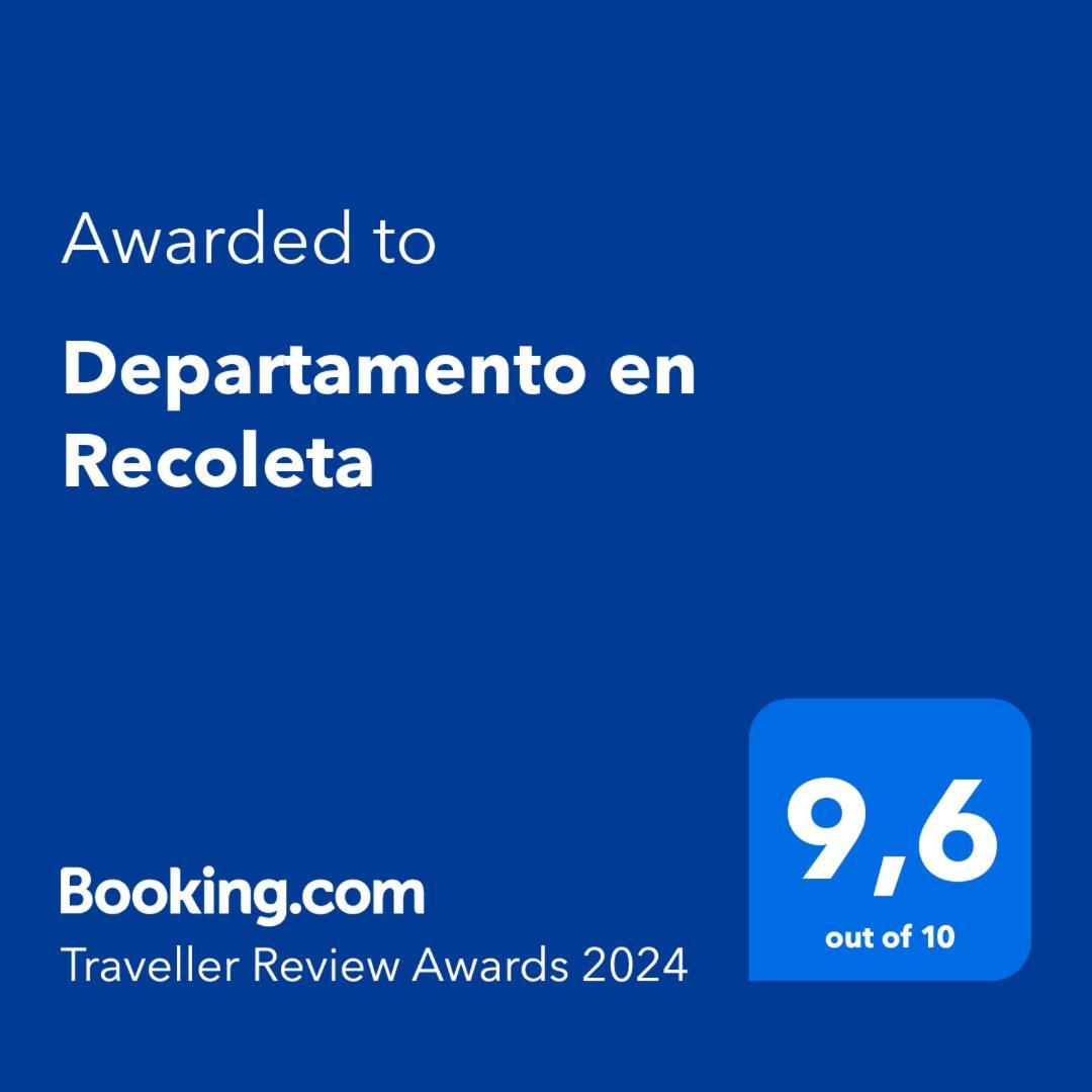 Departamento En Recoleta Daire Buenos Aires Dış mekan fotoğraf